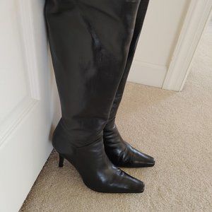 Stuart Weitzman, Black Boots, Size 7.5